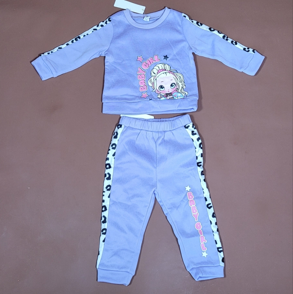 SHEIN Lavender Baby Outfit